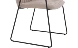 Goossens eetkamerstoel manta beige stof - 8234765-goossens-manta-eetkamerstoel-stof-bruin-01