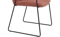 Goossens eetkamerstoel manta roze stof - 8234766-goossens-manta-eetkamerstoel-stof-roze-01