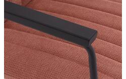 Goossens eetkamerstoel manta roze stof - 8234766-goossens-manta-eetkamerstoel-stof-roze-01