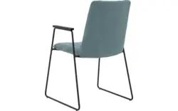 Goossens eetkamerstoel manta groen stof - 8234768-goossens-manta-eetkamerstoel-stof-groen-01