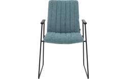 Goossens eetkamerstoel manta groen stof - 8234768-goossens-manta-eetkamerstoel-stof-groen-01