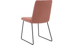 Goossens eetkamerstoel manta roze stof - 8234770-goossens-manta-eetkamerstoel-stof-roze-01