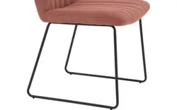 Goossens eetkamerstoel manta roze stof - 8234770-goossens-manta-eetkamerstoel-stof-roze-01
