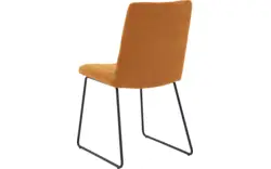 Goossens eetkamerstoel manta geel stof - 8234771-goossens-manta-eetkamerstoel-stof-geel-01