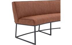 Goossens excellent eetkamerbank tom bruin micro leer - 8234783-goossens-excellent-tom-eetkamerstoel-micro-leer-bruin-01