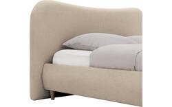 Goossens bedframe pecaro beige stof - 8234796-goossens-pecaro-bedframe-stof-01