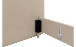 Goossens bedframe pecaro beige stof - 8234796-goossens-pecaro-bedframe-stof-01