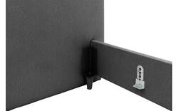 Goossens bedframe pecaro grijs stof - 8234797-goossens-pecaro-bedframe-stof-01