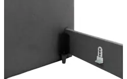 Goossens bedframe pecaro grijs stof - 8234797-goossens-pecaro-bedframe-stof-01