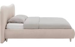Goossens bedframe pecaro beige stof - 8234798-goossens-pecaro-bedframe-stof-01