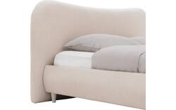 Goossens bedframe pecaro beige stof - 8234798-goossens-pecaro-bedframe-stof-01