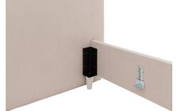 Goossens bedframe pecaro beige stof - 8234798-goossens-pecaro-bedframe-stof-01