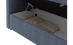 Goossens basic boxspring compleet store storage box blauw stof - 8234799-goossens-basic-store-storage-box-boxspring-compleet-stof-01