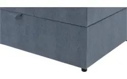 Goossens basic boxspring compleet store storage box blauw stof - 8234799-goossens-basic-store-storage-box-boxspring-compleet-stof-01
