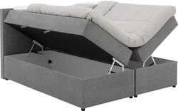 Goossens basic boxspring compleet store storage box grijs stof - 8234800-goossens-basic-store-storage-box-boxspring-compleet-stof-01