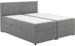Goossens basic boxspring compleet store storage box grijs stof - 8234800-goossens-basic-store-storage-box-boxspring-compleet-stof-01