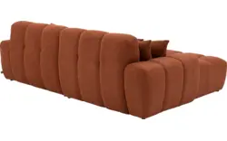 Goossens excellent loungebank kubus bruin stof - 8234811-goossens-excellent-kubus-bank-stof-oranje-01