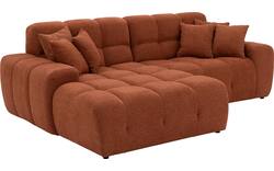 Goossens excellent loungebank kubus bruin stof - 8234811-goossens-excellent-kubus-bank-stof-oranje-01