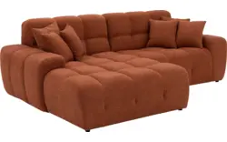 Goossens excellent loungebank kubus bruin stof - 8234811-goossens-excellent-kubus-bank-stof-oranje-01