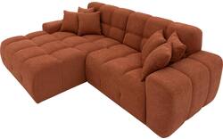 Goossens excellent loungebank kubus bruin stof - 8234811-goossens-excellent-kubus-bank-stof-oranje-01