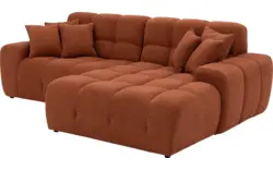 Goossens excellent loungebank kubus bruin stof - 8234812-goossens-excellent-kubus-bank-stof-oranje-01