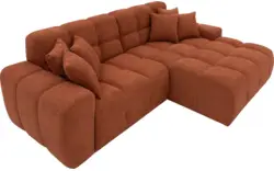 Goossens excellent loungebank kubus bruin stof - 8234812-goossens-excellent-kubus-bank-stof-oranje-01
