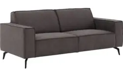 Goossens zitbank hercules grijs microvezel - 8235065-goossens-hercules-bank-microvezel-grijs-01
