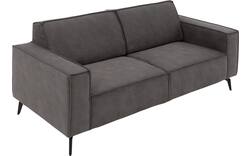 Goossens zitbank hercules grijs microvezel - 8235065-goossens-hercules-bank-microvezel-grijs-01