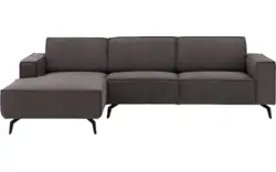 Goossens loungebank hercules grijs microvezel - 8235071-goossens-hercules-bank-microvezel-grijs-01