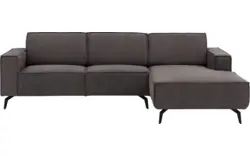 Goossens loungebank hercules grijs microvezel - 8235072-goossens-hercules-bank-microvezel-grijs-01
