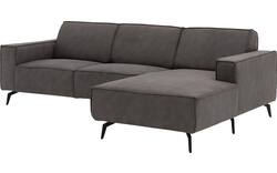 Goossens loungebank hercules grijs microvezel - 8235072-goossens-hercules-bank-microvezel-grijs-01