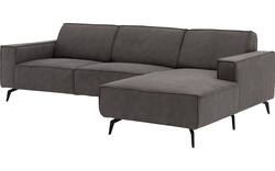 Goossens loungebank hercules grijs microvezel - 8235073-goossens-hercules-bank-microvezel-grijs-01