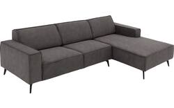 Goossens loungebank hercules grijs microvezel - 8235073-goossens-hercules-bank-microvezel-grijs-01