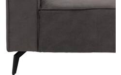 Goossens loungebank hercules grijs microvezel - 8235073-goossens-hercules-bank-microvezel-grijs-01