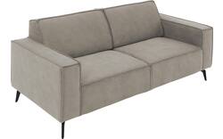 Goossens zitbank hercules grijs microvezel - 8235074-goossens-hercules-bank-microvezel-grijs-01