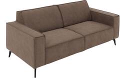 Goossens zitbank hercules bruin microvezel - 8235075-goossens-hercules-bank-microvezel-bruin-01