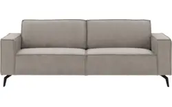 Goossens zitbank hercules grijs microvezel - 8235082-goossens-hercules-bank-microvezel-grijs-01