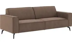 Goossens zitbank hercules bruin microvezel - 8235083-goossens-hercules-bank-microvezel-bruin-01