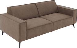 Goossens zitbank hercules bruin microvezel - 8235083-goossens-hercules-bank-microvezel-bruin-01