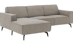 Goossens loungebank hercules grijs microvezel - 8235085-goossens-hercules-bank-microvezel-grijs-01