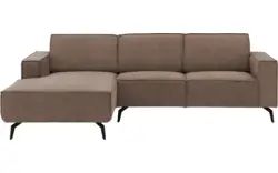 Goossens loungebank hercules bruin microvezel - 8235086-goossens-hercules-bank-microvezel-bruin-01