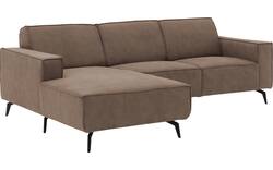 Goossens loungebank hercules bruin microvezel - 8235086-goossens-hercules-bank-microvezel-bruin-01