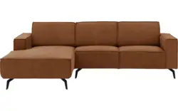 Goossens loungebank hercules bruin microvezel - 8235087-goossens-hercules-bank-microvezel-bruin-01