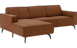 Goossens loungebank hercules bruin microvezel - 8235087-goossens-hercules-bank-microvezel-bruin-01