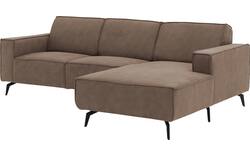 Goossens loungebank hercules bruin microvezel - 8235089-goossens-hercules-bank-microvezel-bruin-01