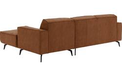 Goossens loungebank hercules bruin microvezel - 8235090-goossens-hercules-bank-microvezel-bruin-01