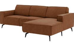 Goossens loungebank hercules bruin microvezel - 8235090-goossens-hercules-bank-microvezel-bruin-01