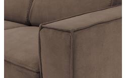Goossens loungebank hercules bruin microvezel - 8235093-goossens-hercules-bank-microvezel-bruin-01