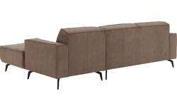 Goossens loungebank hercules bruin microvezel - 8235097-goossens-hercules-bank-microvezel-bruin-01