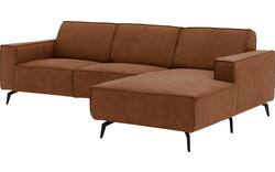 Goossens loungebank hercules bruin microvezel - 8235098-goossens-hercules-bank-microvezel-bruin-01